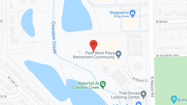 Park West Plaza in google map