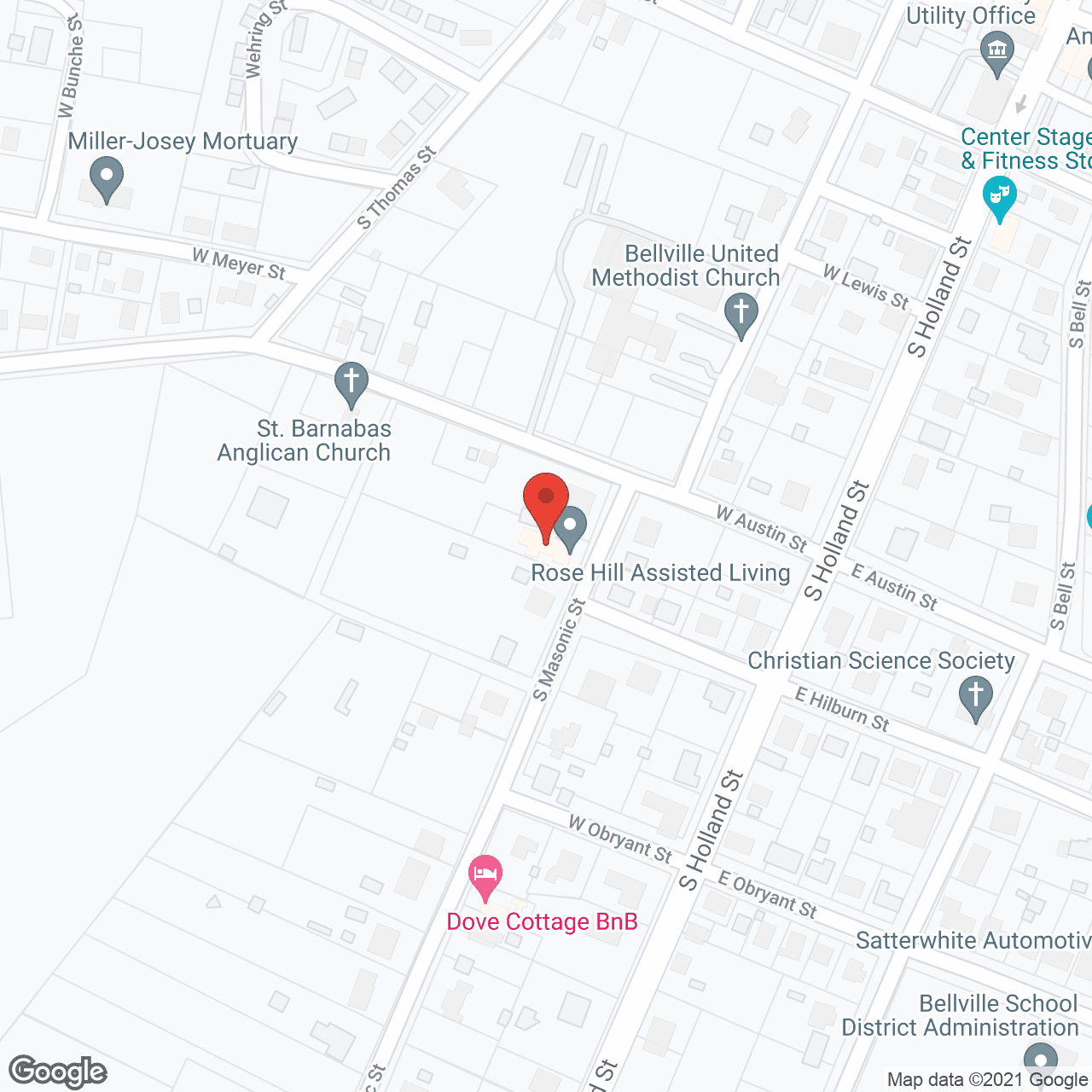 Magnolia Assisted Living - Bellville in google map