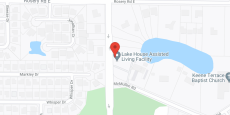 Lake House Assisted Living in google map