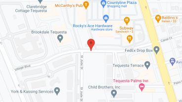 Brookdale Tequesta MC in google map