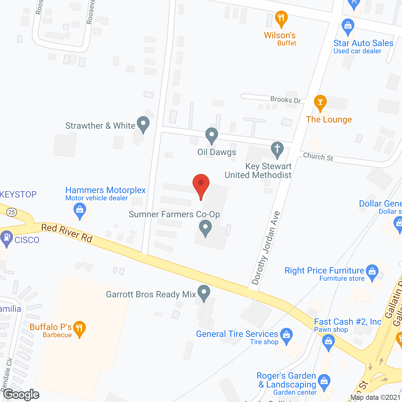 NHC Place Sumner in google map