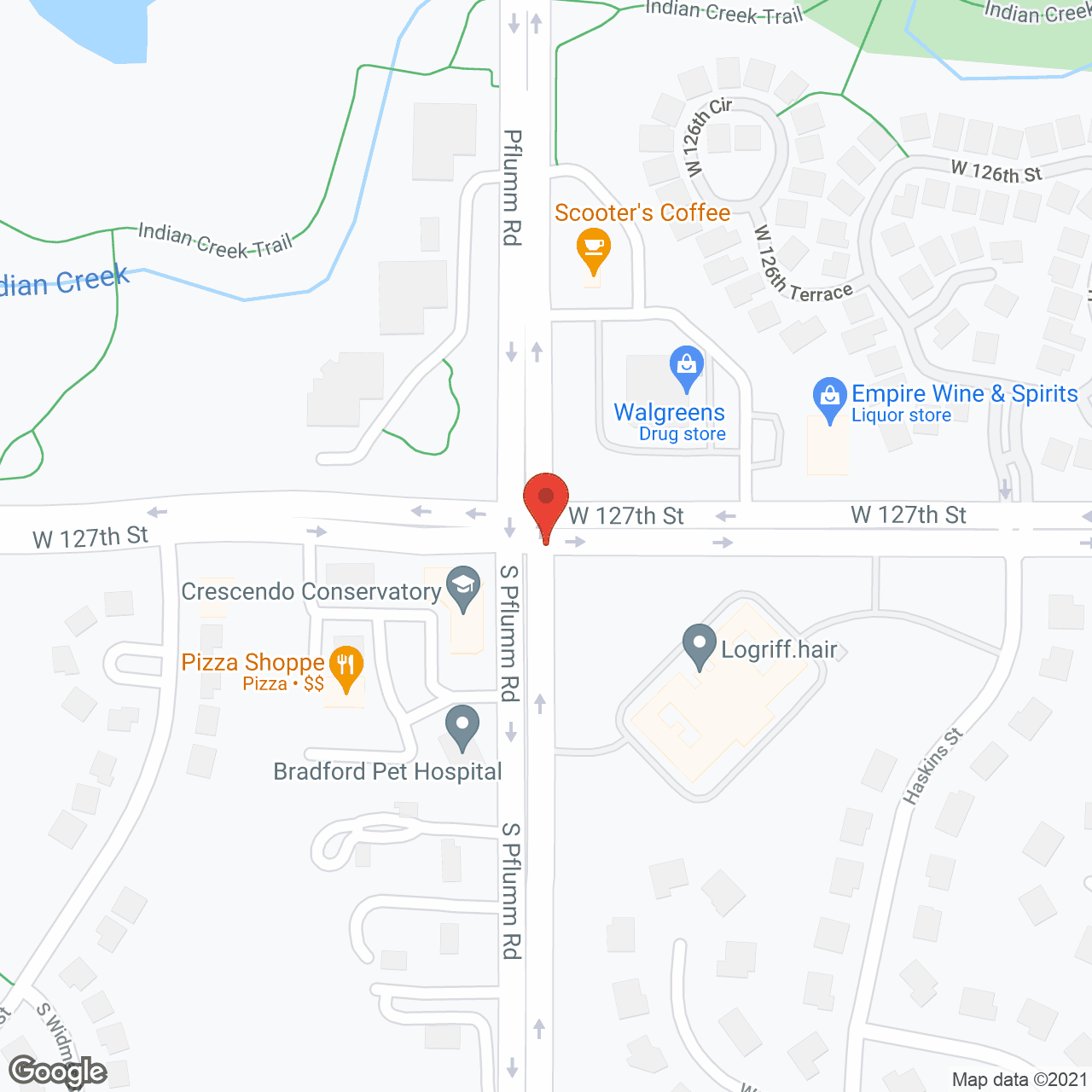 Silverado Overland Park Memory Care Community in google map