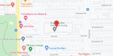 The Rose Garden at Fort Myers in google map