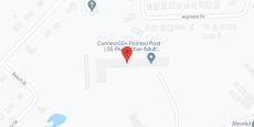 Connect55 Plus Painted Post in google map