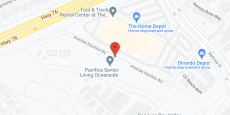Oceanside Senior Living in google map