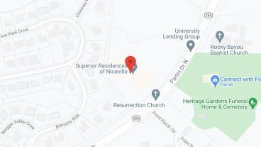 Partin Place Senior Living in google map