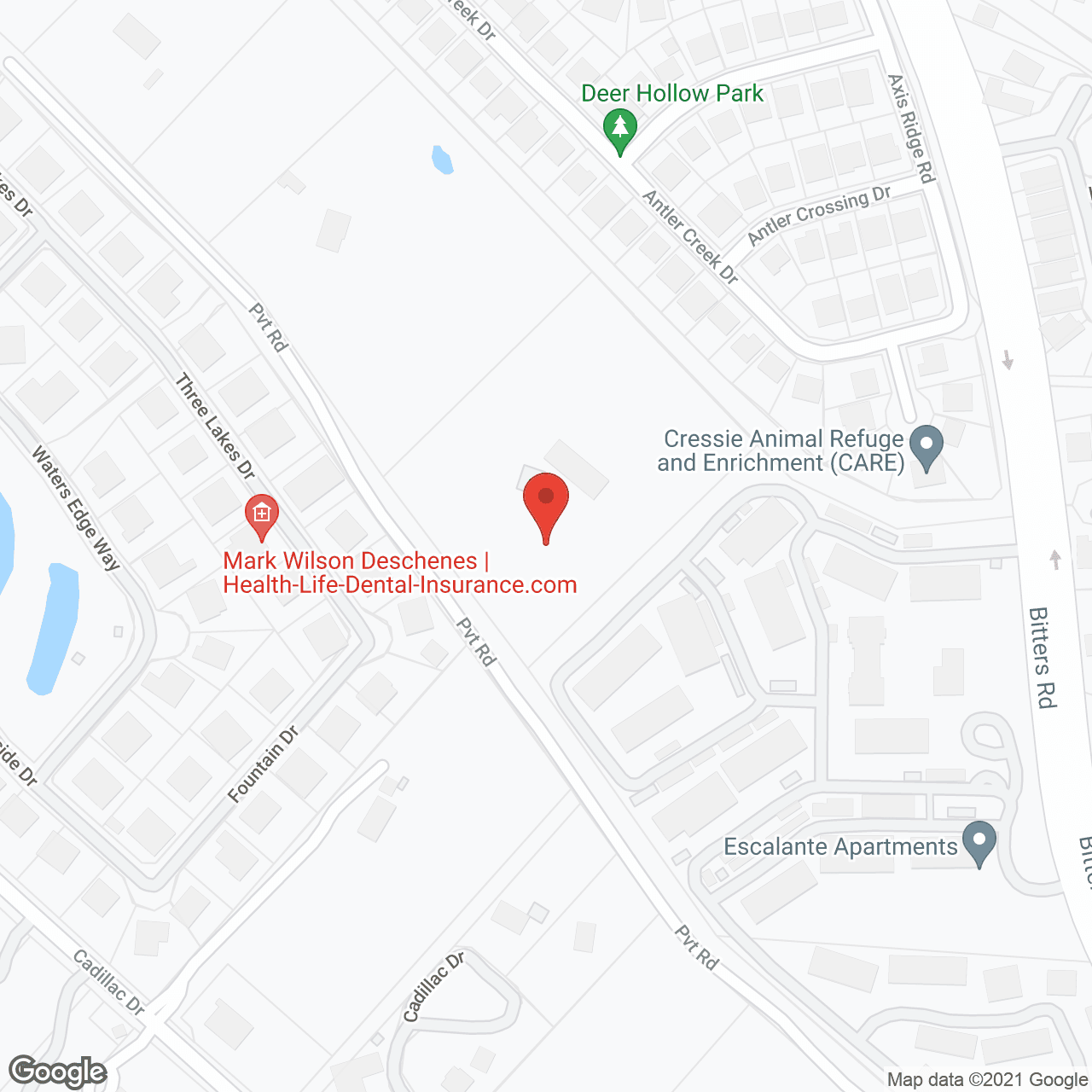 Lynridge of San Antonio in google map