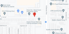 Aspen House II in google map