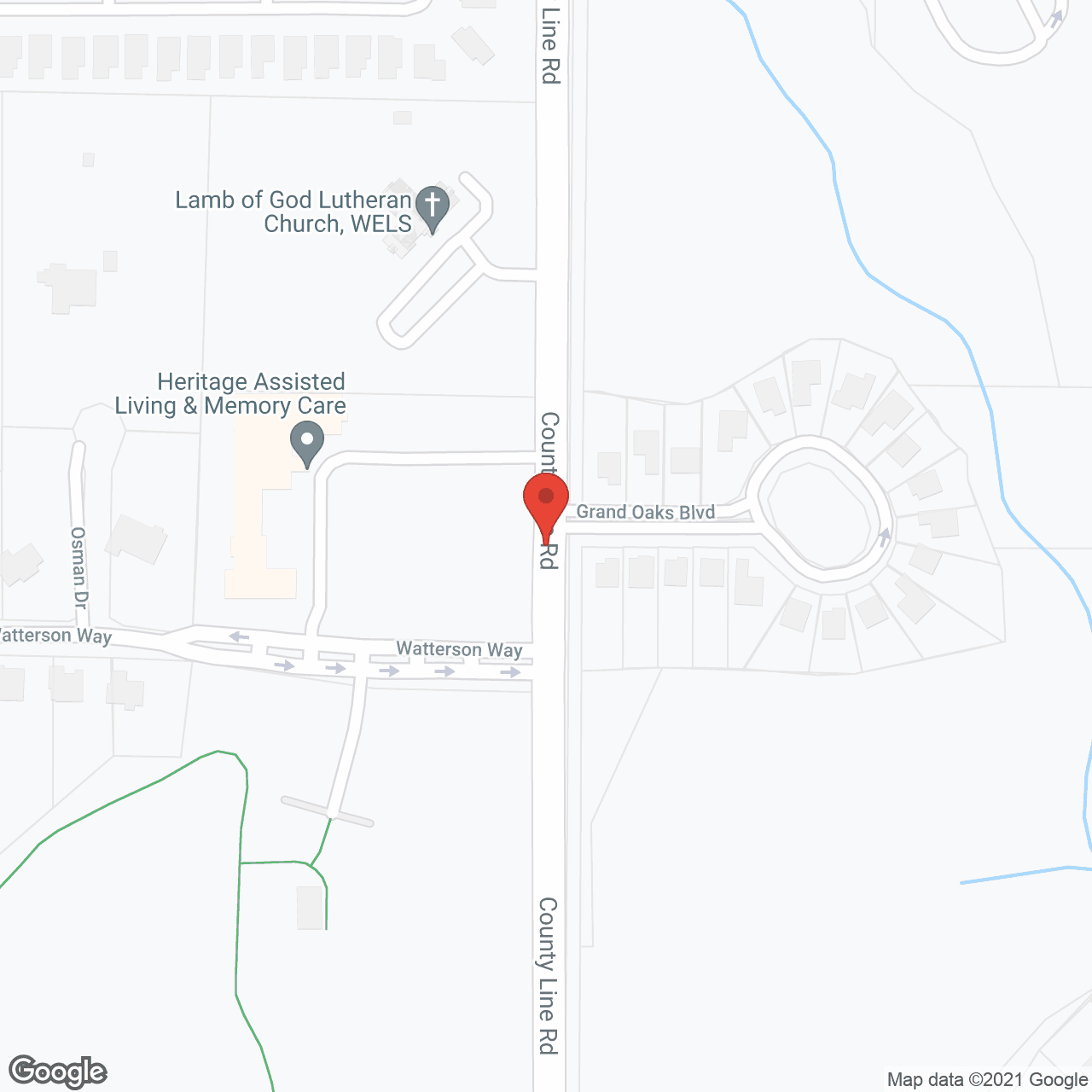 Heritage Assisted Living and Memory Care in google map