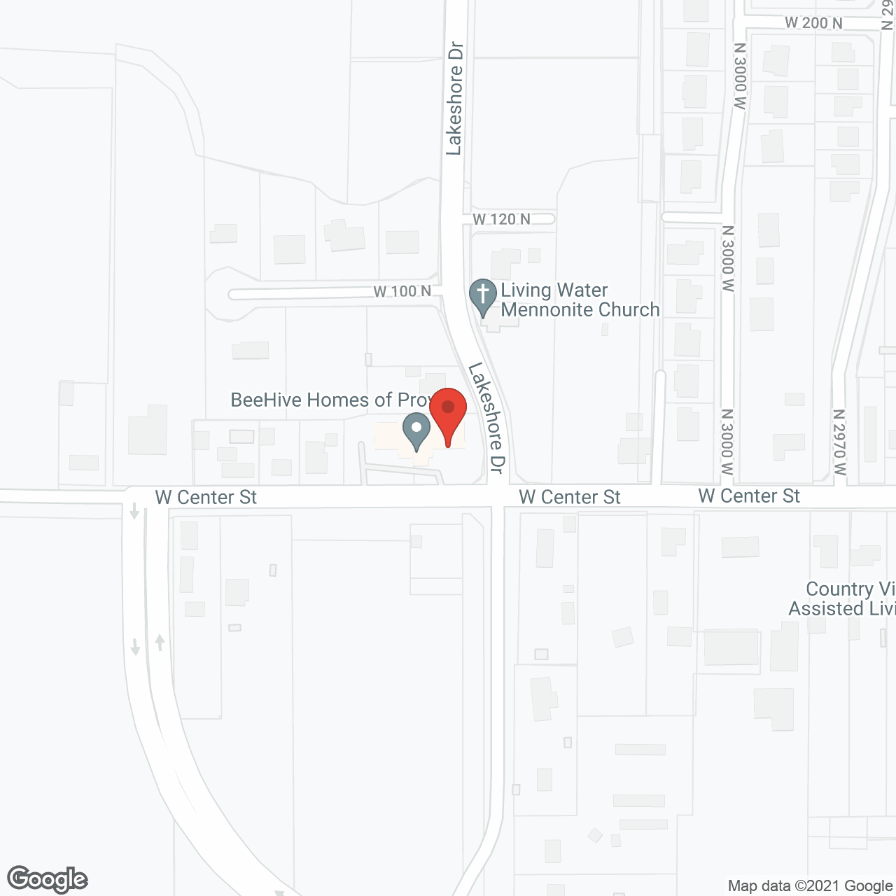 Beehive Homes of Provo in google map