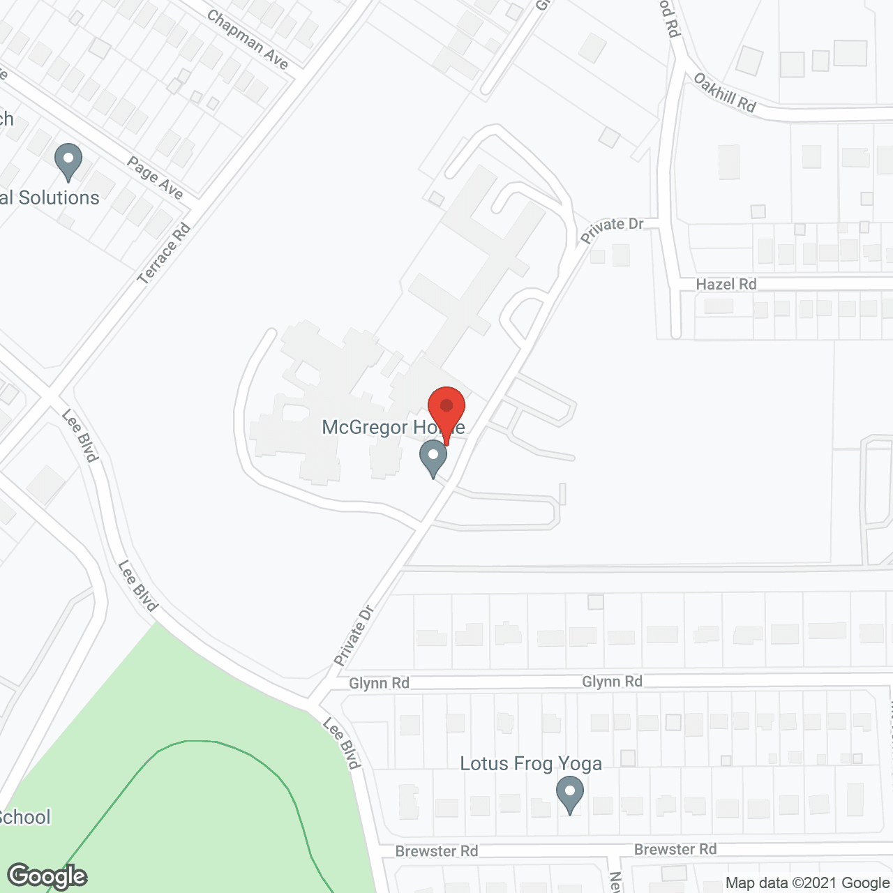McGregor Assisted Living in google map