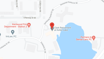 Clark at Keller Lake in google map