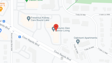 Autumn Glen Senior Living in google map