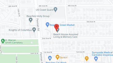 Beach House Senior Living in google map