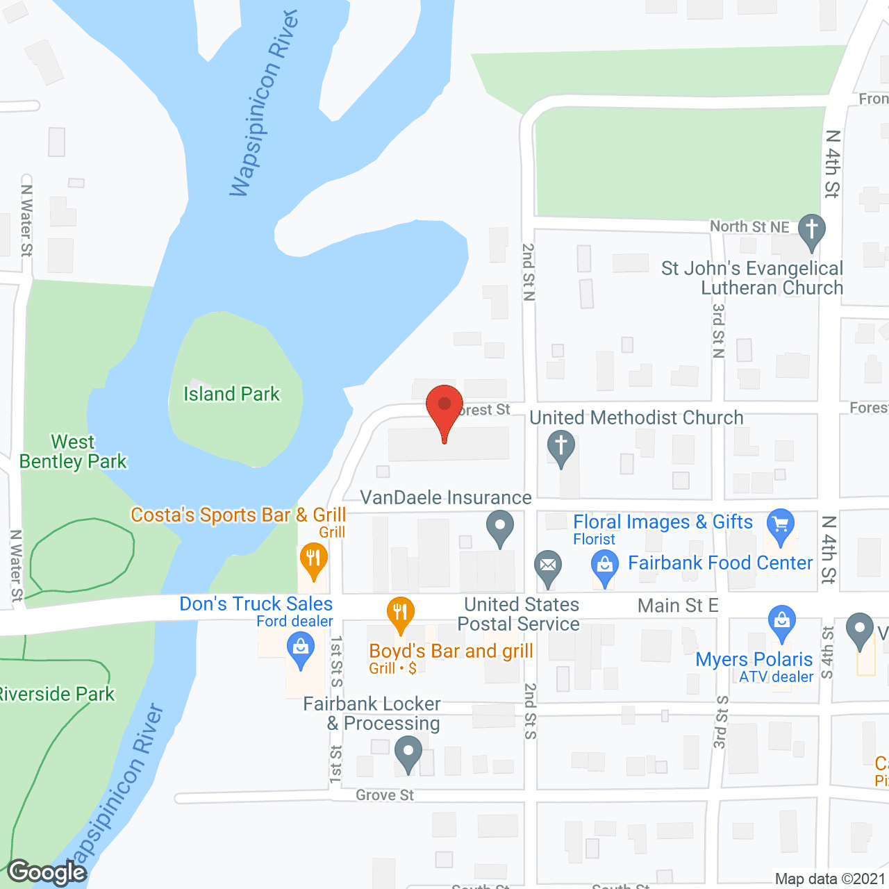 Parkview Assisted Living in google map