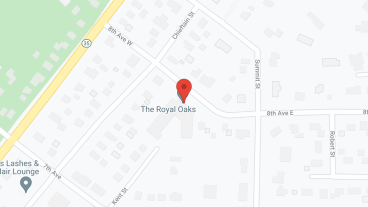 Hearthside Assisted Living and Evergreen Senior Living in google map