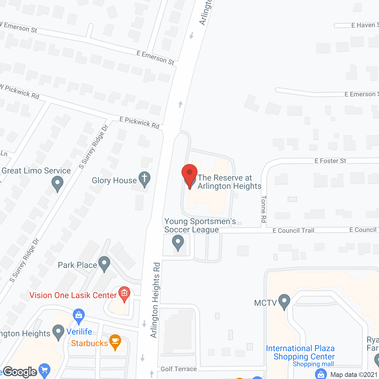 Mariella of Arlington Heights in google map