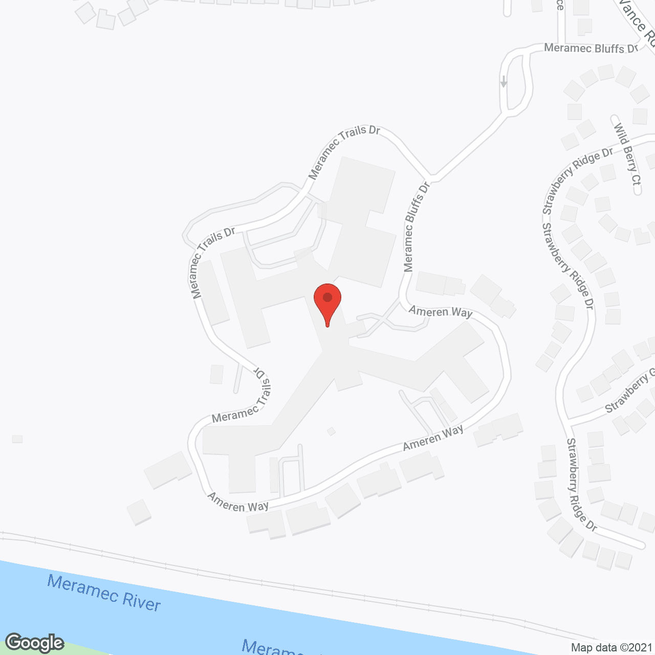 EverTrue Meramec Bluffs in google map