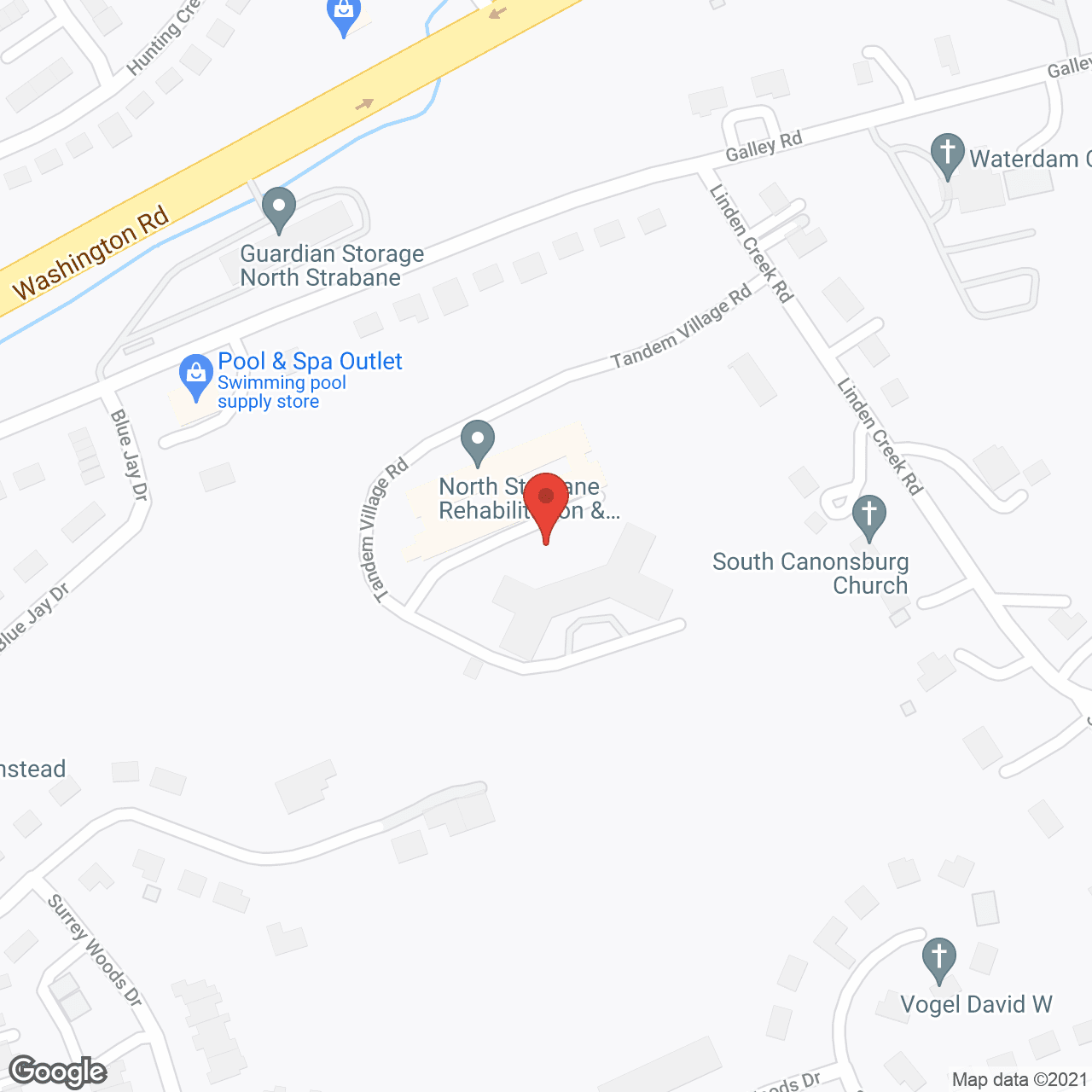 North Strabane Retirement Village in google map