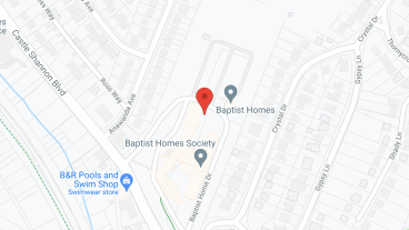 Baptist Manor in google map