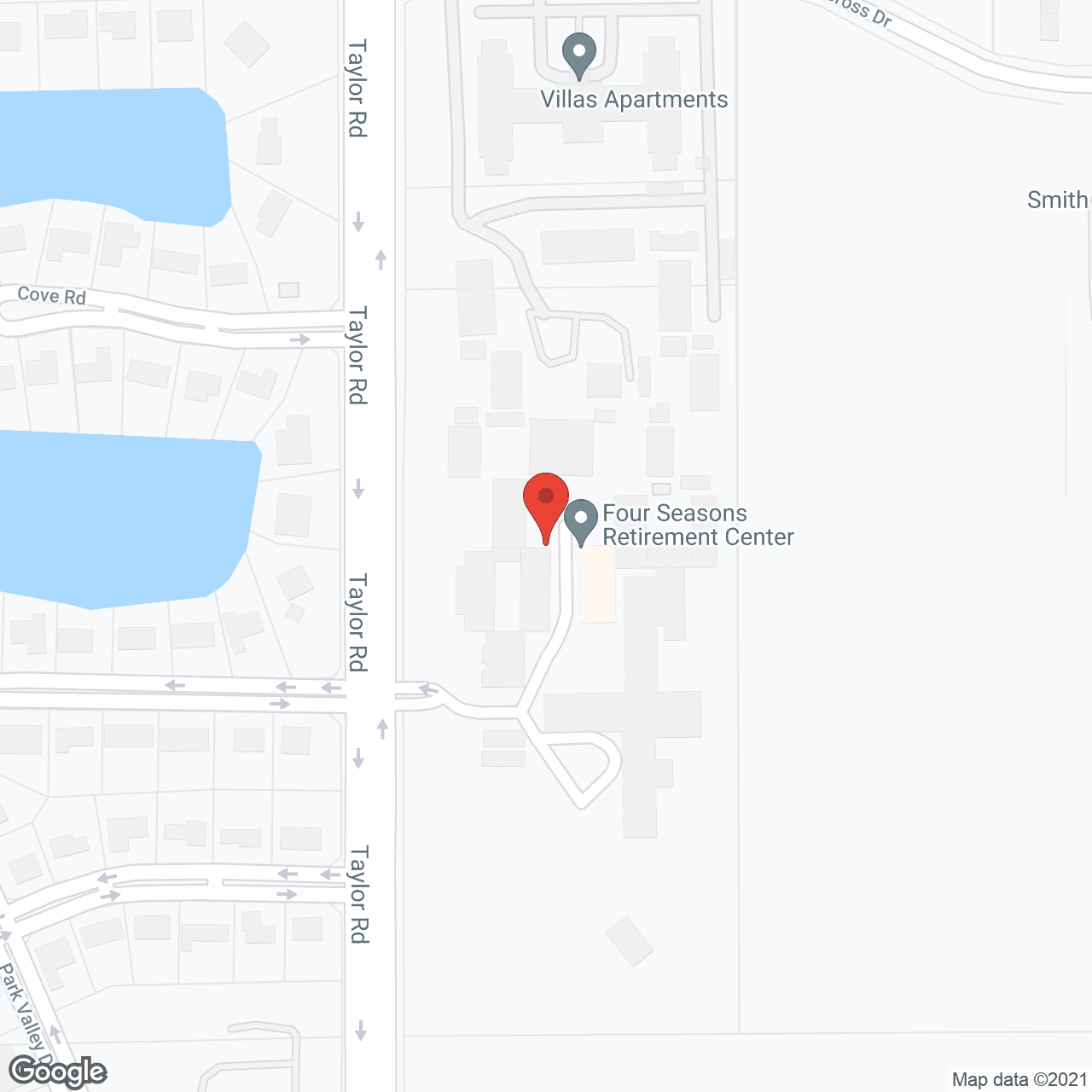 Four Seasons Retirement Ctr in google map