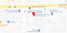 Columbine Commons Assisted Living in google map