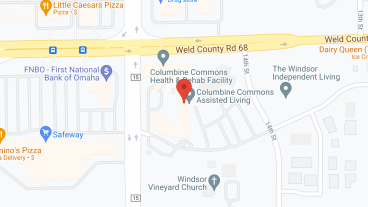 Columbine Commons Assisted Living in google map