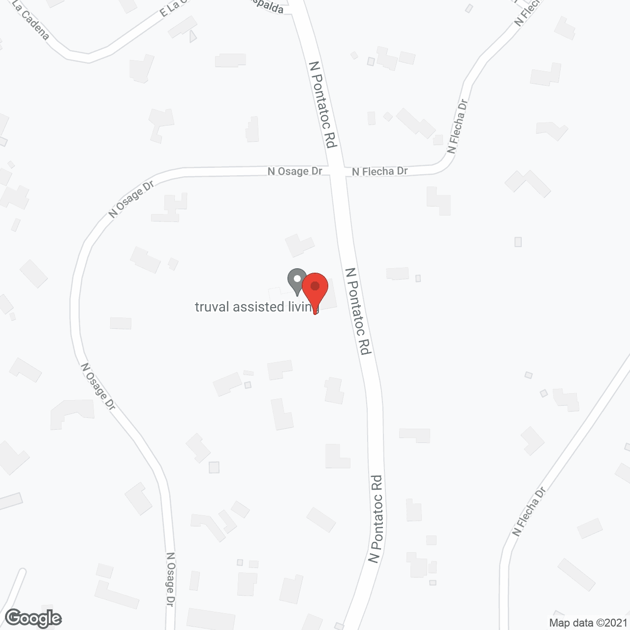 Truval Assisted Living Home in google map