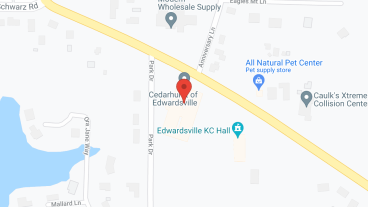 Chapters Living of Edwardsville in google map