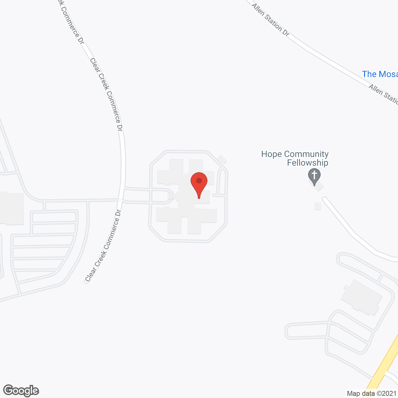 Clear Creek Nursing & Rehabilitation Center in google map