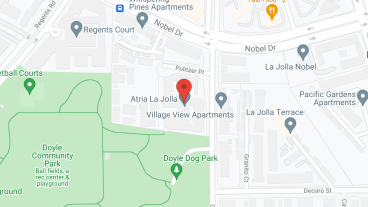 Atria La Jolla in google map