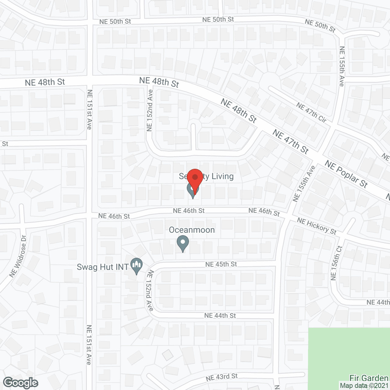 Serenity Living LLC in google map