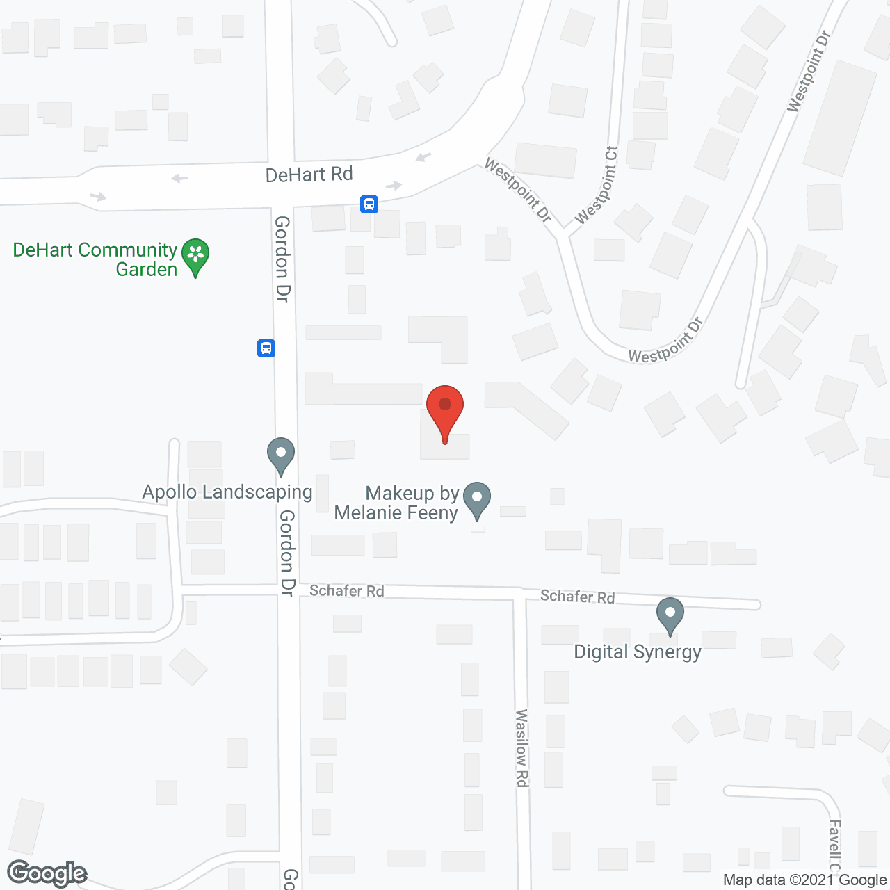 Mission Villas in google map