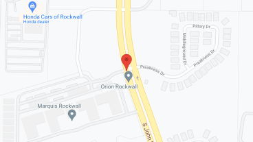 Orion Rockwall in google map