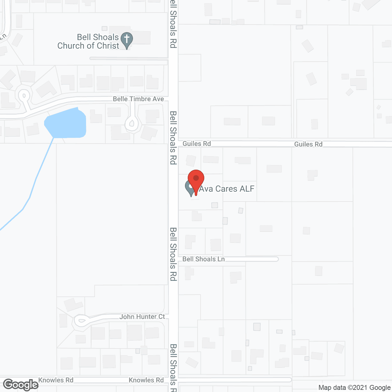 Whispering Willows Assisted Living in google map