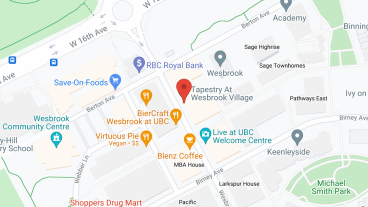 Seasons Wesbrook Village Retirement Home in google map
