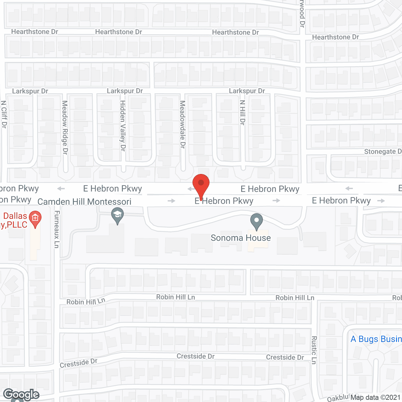 Sonoma House in google map