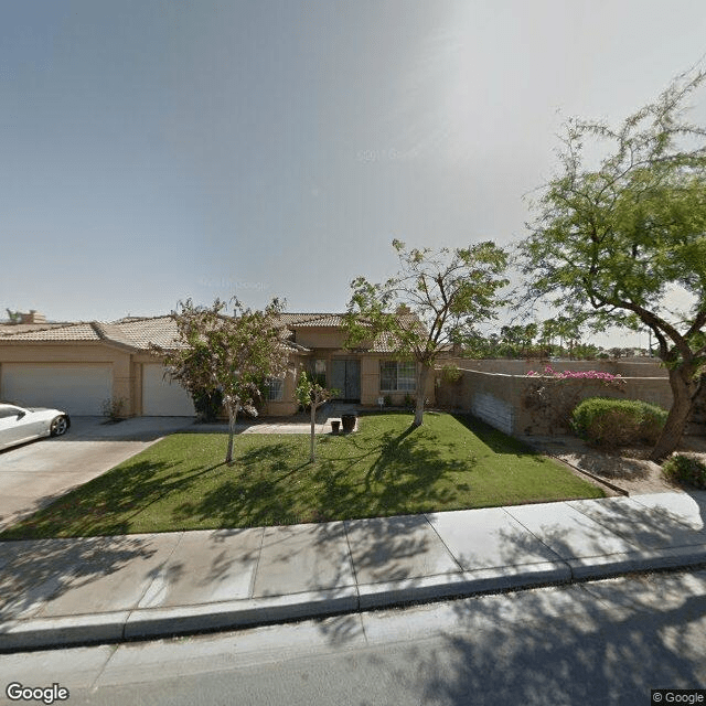 street view of Monticello Senior Care in La Quinta