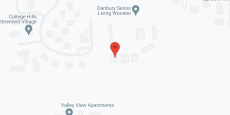 Danbury Wooster in google map