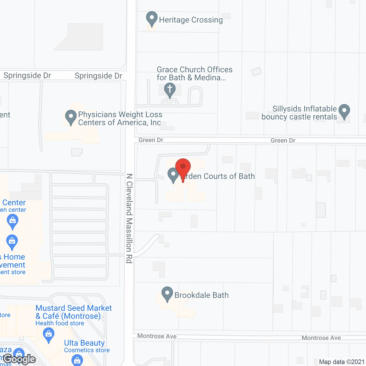 Arden Courts Bath, A Memory Care Community in google map