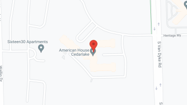 American House Cedarlake in google map