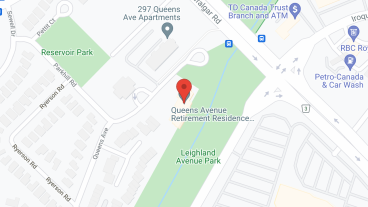 Queens Avenue Retirement in google map