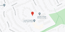 Lanark Place and Lanark Heights in google map