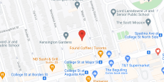 Kensington Gardens in google map