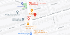 Four Teddington Park Ave in google map