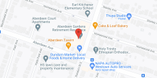 Aberdeen Gardens in google map