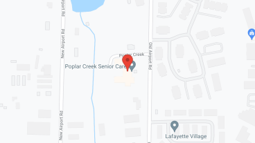 Poplar Creek Senior Living in google map