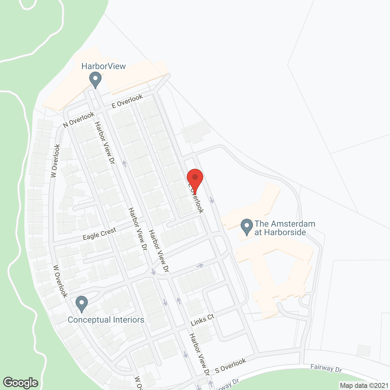 The Sinclair at Port Washington in google map