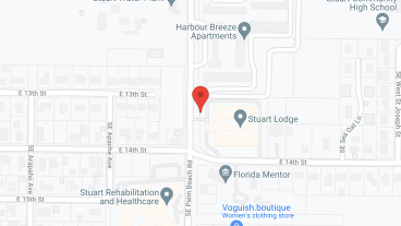 Stuart Senior Living in google map