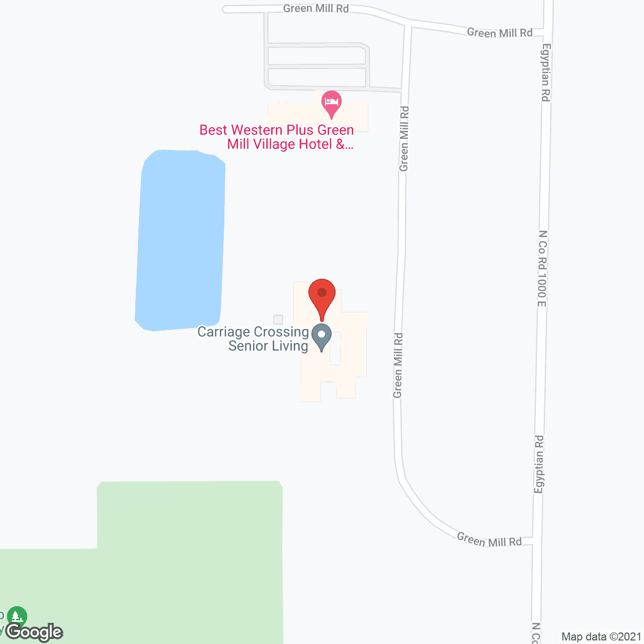 Carriage Crossing Senior Living of Arcola in google map